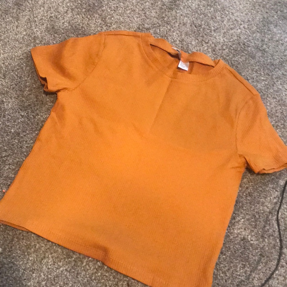 Ribbed tee
